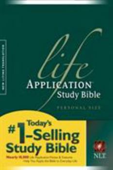 Paperback Life Application Study Bible-Nlt-Personal Size Book