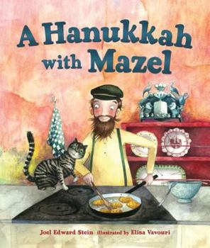 Hardcover A Hanukkah With Mazel Book