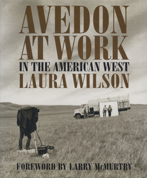 Hardcover Avedon at Work: In the American West Book