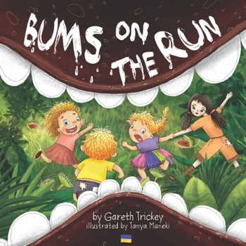 Paperback Bums on the Run [Large Print] Book