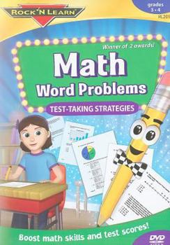 DVD Math Word Problems, Grades 3-4: Test-Taking Strategies Book