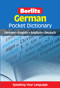 Flexibound Berlitz Pocket Dictionary German (Bilingual Dictionary) Book