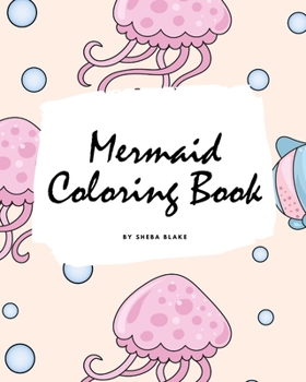 Paperback Mermaid Coloring Book for Children (8x10 Coloring Book / Activity Book) Book