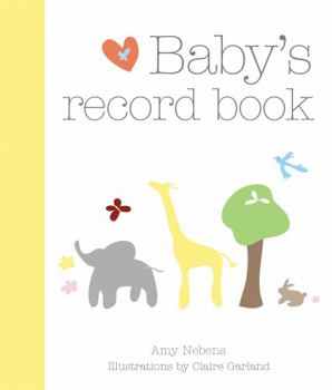 Hardcover Baby Record Book