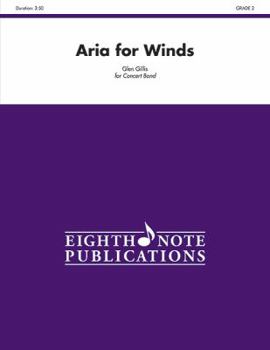 Paperback Aria for Winds: Conductor Score & Parts Book