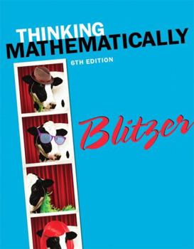 Hardcover Thinking Mathematically Book