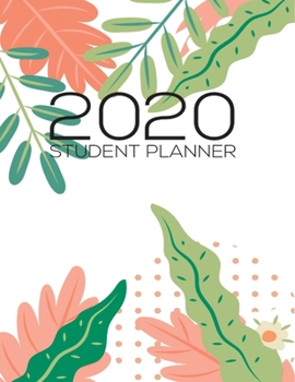 Paperback 2020 Student Planner: Academic planner Daily 2019-2020 - Student Calendar Organizer with To-Do List, Notes, Class Schedule Book