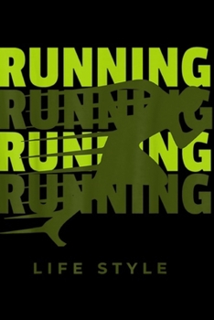 Paperback Running Running Running Running life style: Running Run Runner Race s s Journal/Notebook Blank Lined Ruled 6x9 100 Pages Book