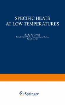 Paperback Specific Heats at Low Temperatures Book