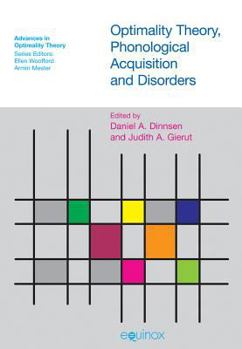 Paperback Optimality Theory, Phonological Acquisition and Disorders Book