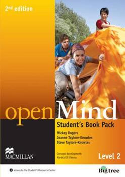 Paperback Open Mind - Level 2 - Students Book Pack Book