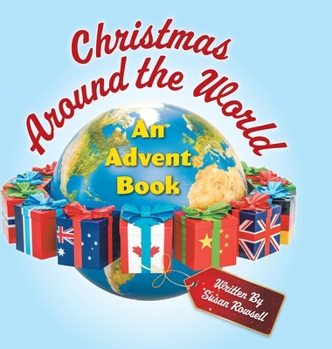 Hardcover Christmas Around the World: An Advent Book