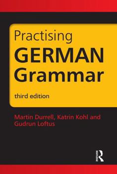 Paperback Practicing German Grammar Book