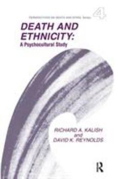 Paperback Death and Ethnicity: A Psychocultural Study Book