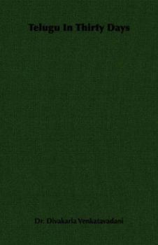 Paperback Telugu in Thirty Days Book