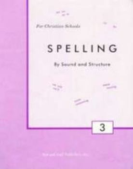 Paperback Grade 3 Spelling Workbook by Sound and Structure Book