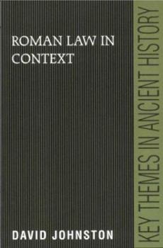 Paperback Roman Law in Context Book