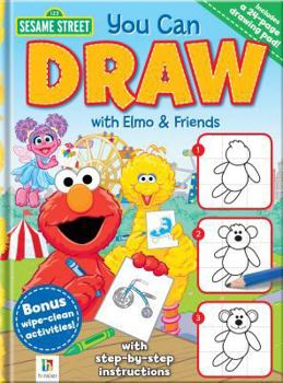 Spiral-bound You Can Draw with Elmo & Friends [With Drawing Pad] Book