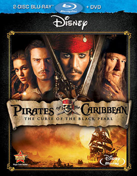 Blu-ray Pirates of the Caribbean: Curse of the Black Pearl Book