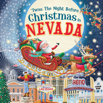 Hardcover 'Twas the Night Before Christmas in Nevada Book