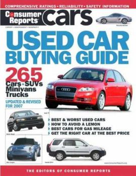 Paperback Consumer Reports Used Car Buying Guide Book