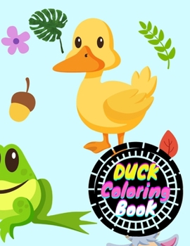 Paperback Adorable Duck Adult Coloring Book
