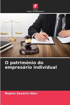 Paperback O património do empresário individual [Portuguese] Book