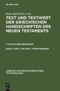 Hardcover Der 1. und der 2. Korintherbrief [German] Book