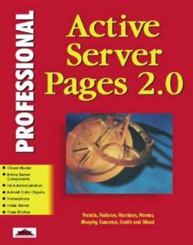 Paperback Professional Active Server Pa Ges 2.0 Book