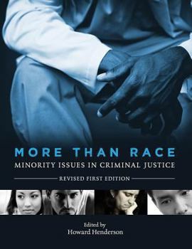 Paperback More Than Race: Minority Issues in Criminal Justice (Revised First Edition) Book