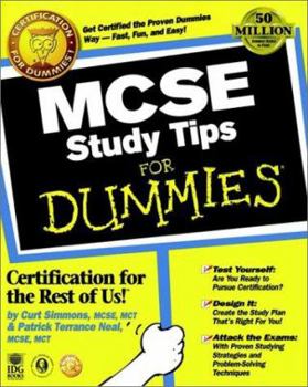 Paperback MCSE Study Tips For Dummies? Book