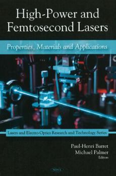 Hardcover High-Power and Femtosecond Lasers Book