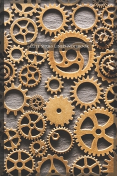 Paperback Elite Series LIned Notebook: 150-page Lined Work Decor Notebook to write in, with individually numbered pages and Metric/Imperial conversion charts Book