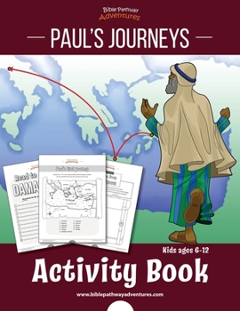 Paperback Paul's Journeys Activity Book