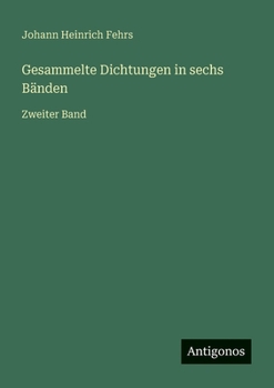Paperback Gesammelte Dichtungen in sechs Bänden: Zweiter Band [German] Book