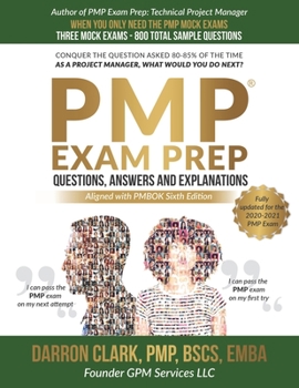 Paperback PMP(R) Questions, Answers and Explanations Updated for 2020-2021 Exam Book