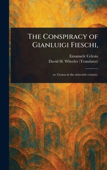 Hardcover The Conspiracy of Gianluigi Fieschi, Book