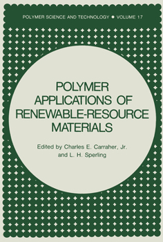 Hardcover Polymer Applications of Renewable-Resource Materials Book