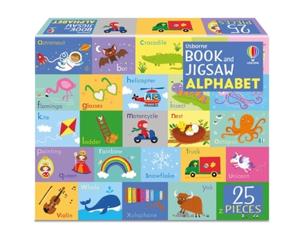 Paperback Book and Jigsaw Alphabet (Usborne Book and Jigsaw) Book