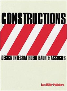 Paperback Constructions: Design Integral Ruedi Baur & Associes Book