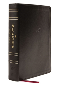 Imitation Leather Nasb, MacArthur Study Bible, 2nd Edition, Leathersoft, Black, Comfort Print: Unleashing God's Truth One Verse at a Time Book