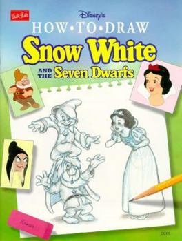 Paperback Learn to Draw Snow White and the Seven Dwarfs Book