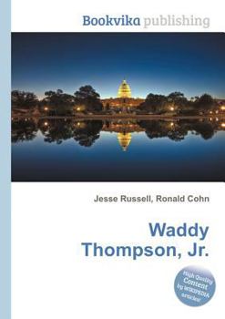 Paperback Waddy Thompson, Jr. Book