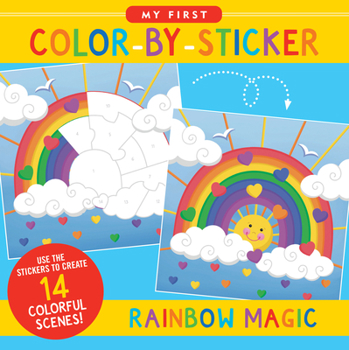 Paperback My First Color-By-Sticker Book - Rainbow Magic Book