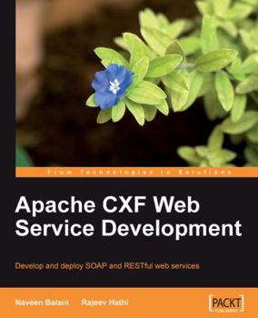 Paperback Apache Cxf Web Service Development Book