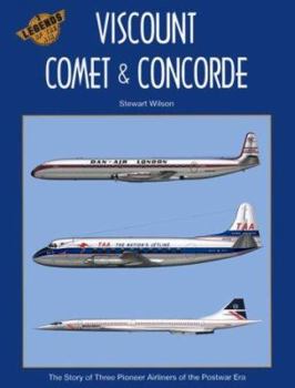 Paperback Viscount, Comet and Concorde: Legends of the Air 3 Book