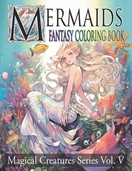 Paperback Mermaids: Fantasy Coloring Book