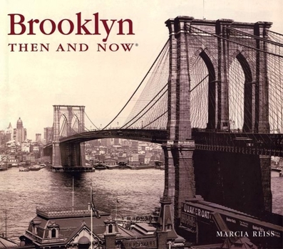 Hardcover Brooklyn Then & Now Book