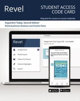 Printed Access Code Revel for Argument Today -- Access Card Book