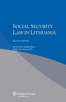 Paperback Social Security Law in Lithuania Book